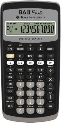 Texas Instruments BA II Plus Financial Calculator
