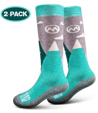 OutdoorMaster Kids Ski Socks