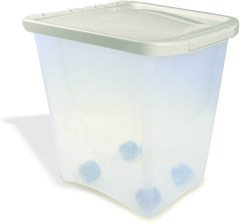 Van Ness Pet Food Container with Fresh-Tite Seal and Wheels