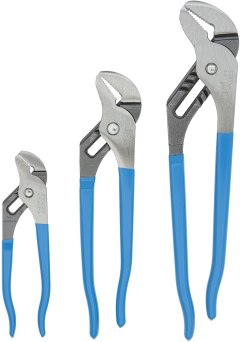 Channellock 3-Piece Tongue and Groove Pliers Set