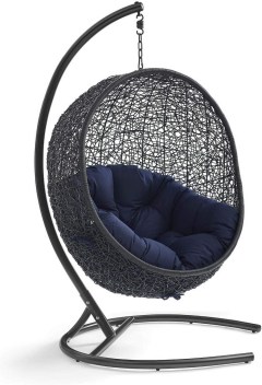 Modway Encase Swing Outdoor Patio Lounge Chair