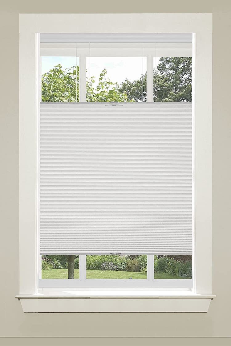 Achim Home Furnishings Top-Down Cordless Pleated Shade