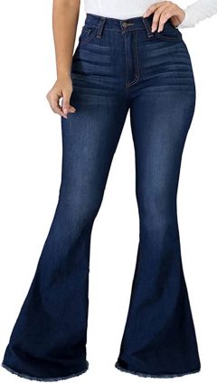 Wrangler Women's Retro High Rise Trumpet Flare Leg Jean