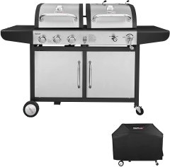 Royal Gourmet Dual Fuel Charcoal/Gas Grill