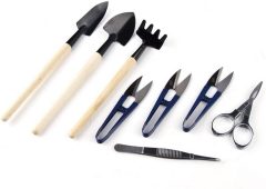 Zelar Made 8-Tool Bonsai Set