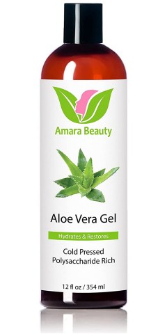 Amara Organics Aloe Vera Gel from Organic Cold Pressed Aloe