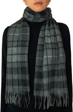 Oxford Cashmere Lambswool Tartan Scarf