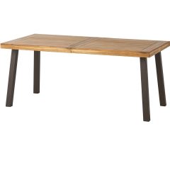 Christopher Knight Home Della Acacia Wood Dining Table