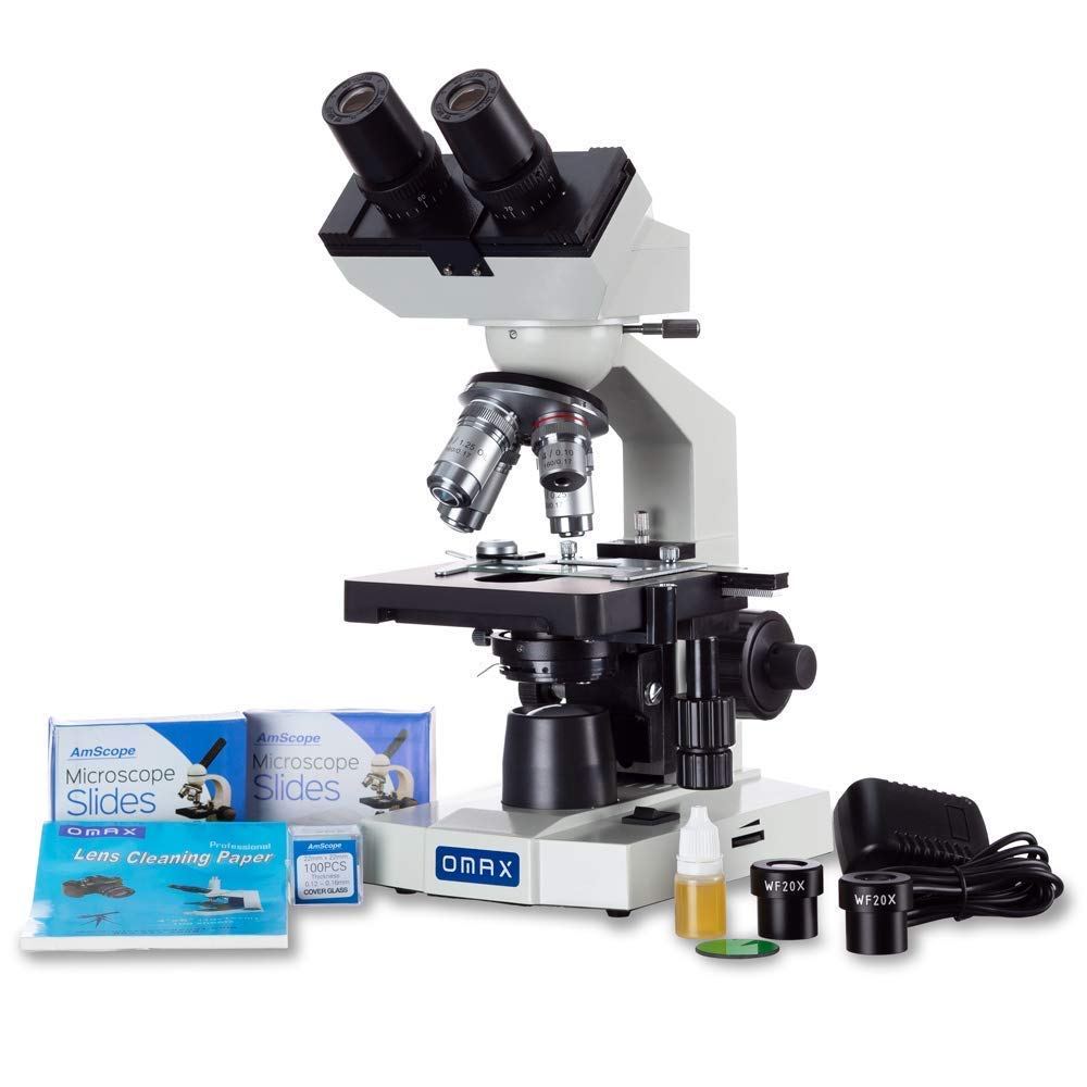 OMAX LED Binocular Compound Microscope