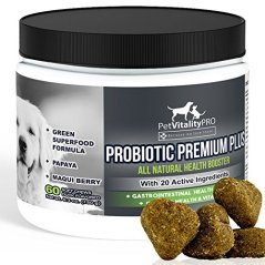 PetVitality PRO Probiotics for Dogs with Natural Digestive Enzymes