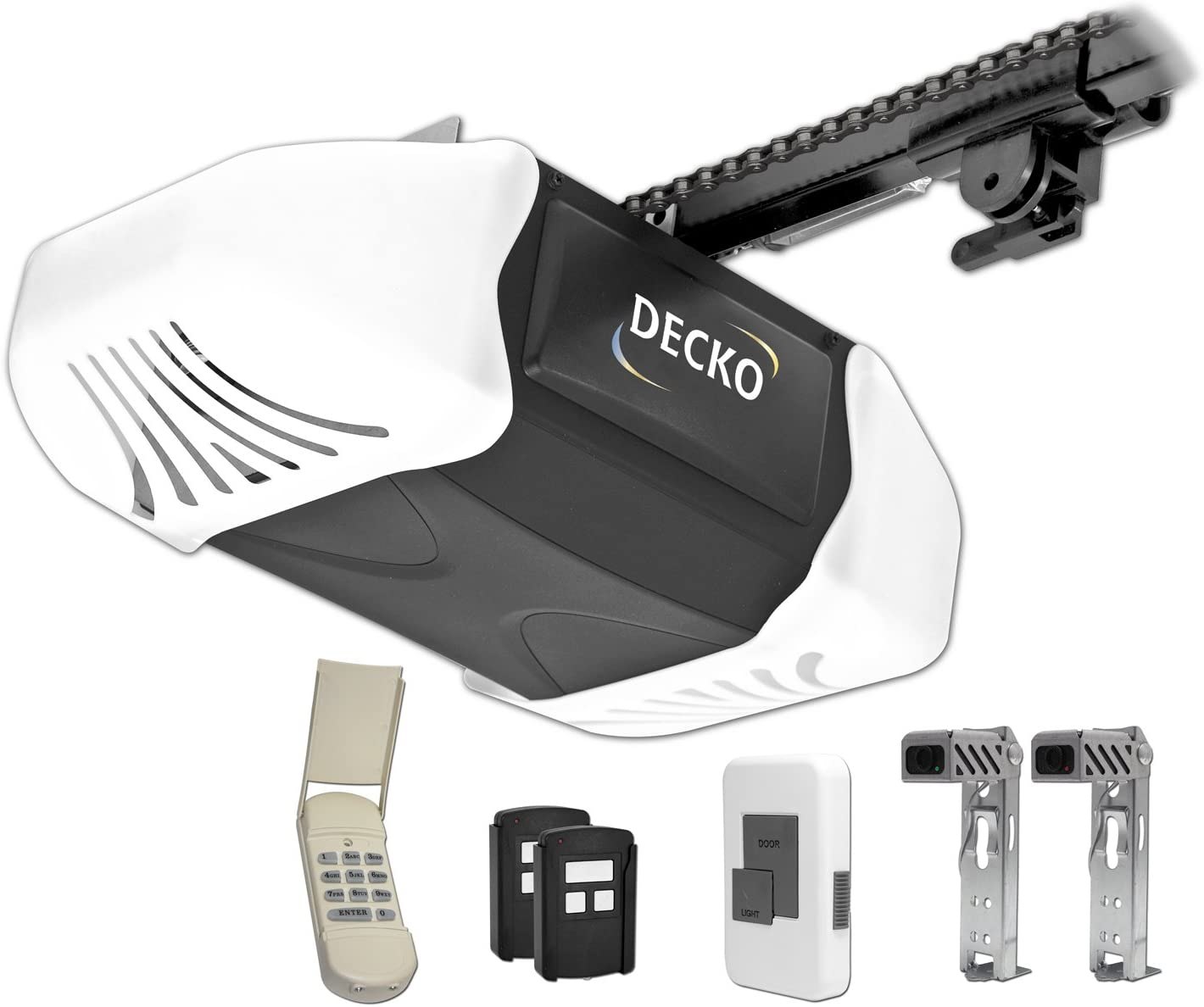 Decko 24300 Chain Drive Garage Door Opener