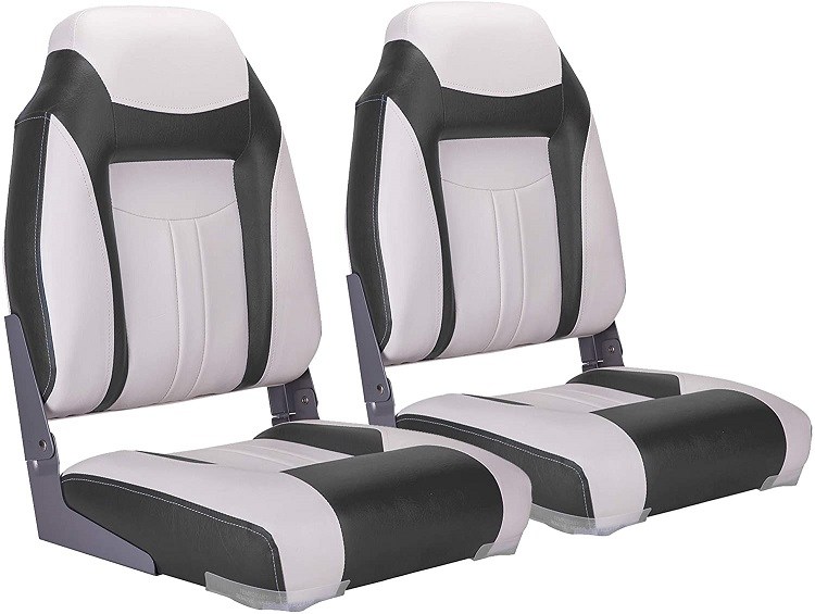 NORTHCAPTAIN Deluxe High-Back Folding Boat Seat