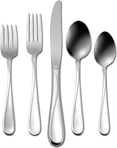 Oneida Flight 45-Piece Stainless-Steel Flatware Set