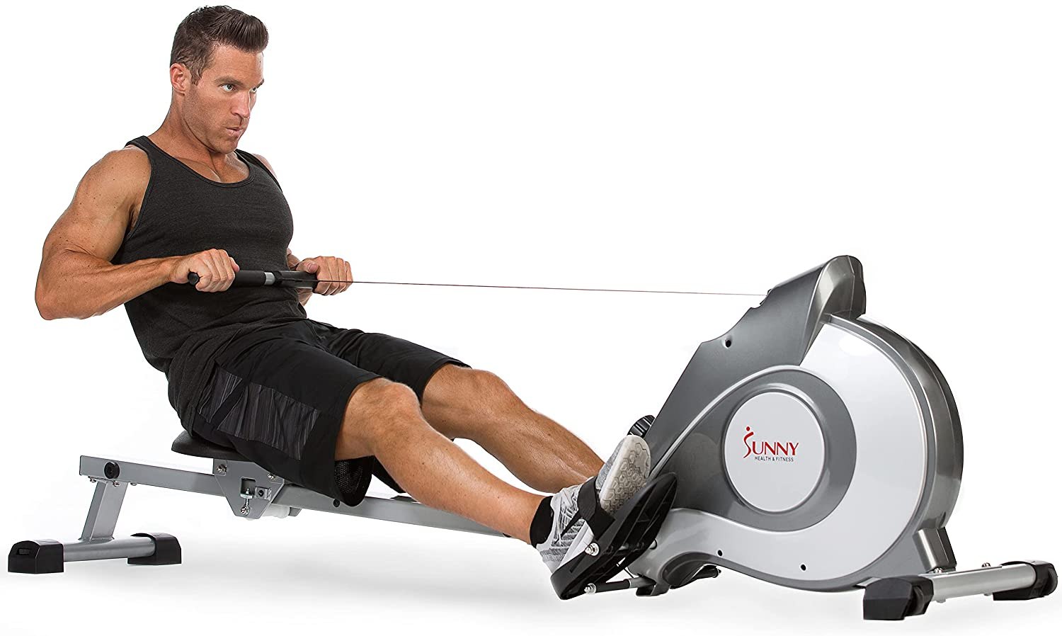 Sunny Health &amp; Fitness SF-RW5515 Magnetic Rowing Machine