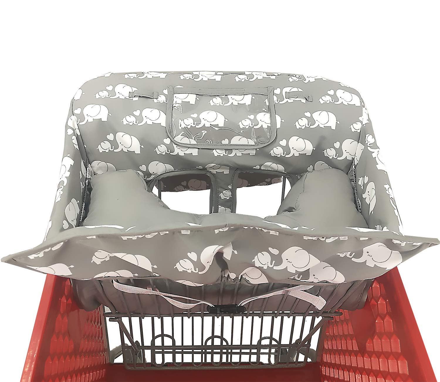 Love&amp;go 2-in-1 Shopping Cart and High Chair Cover for Baby