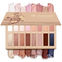 Lamora Best Pro Eyeshadow Palette Makeup in Nude Exposed