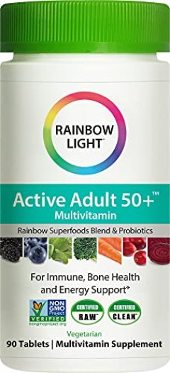 Rainbow Light Active Adult 50-Plus Multivitamin