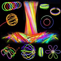 Attikee Glow Sticks Bulk Set