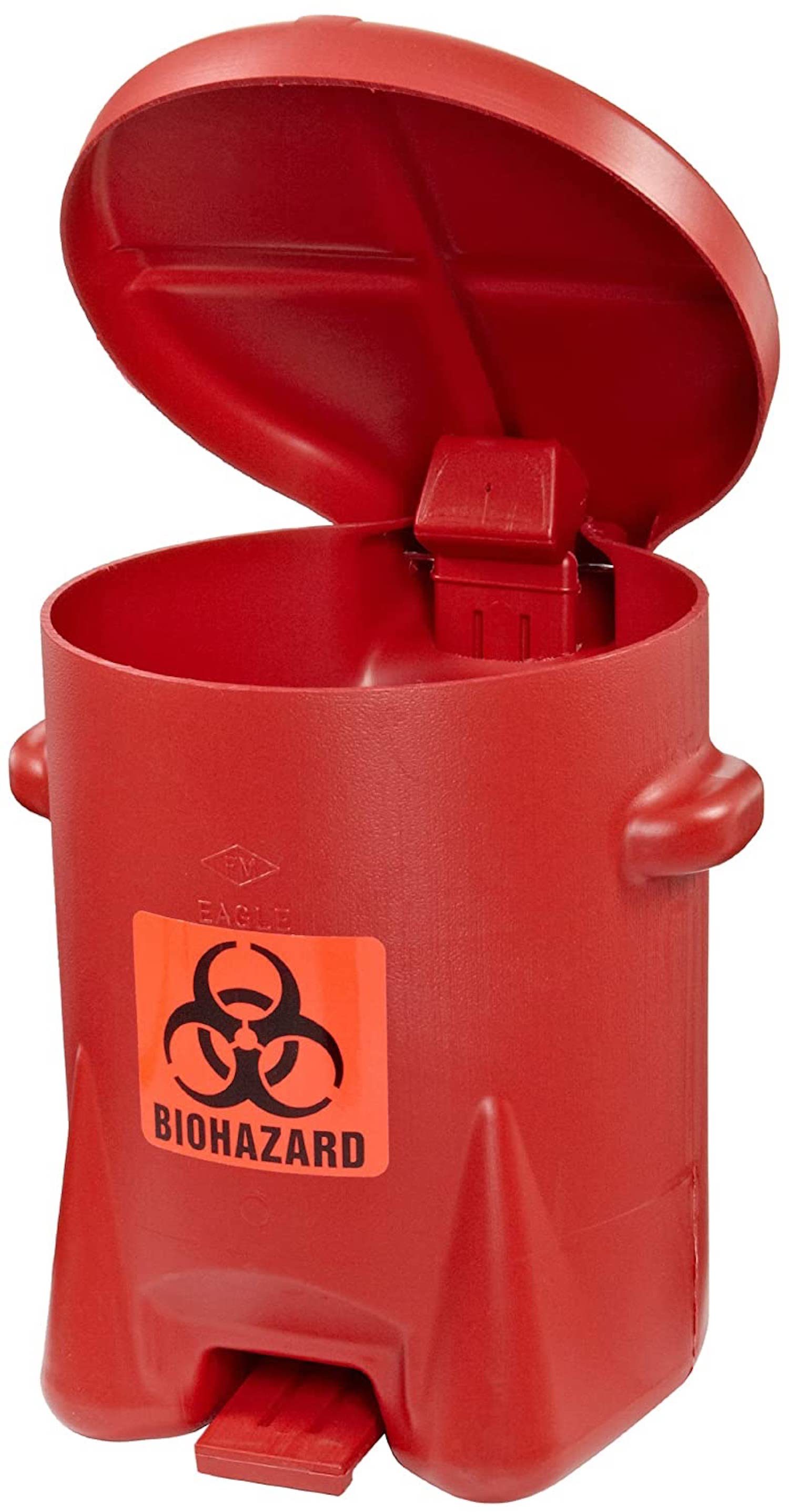 Eagle 6-Gallon Biohazardous Waste Polyethylene Safety Can