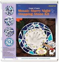 Diamond Tech Starry Night Mosaic Stepping Stone Kit