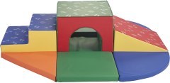 ECR4Kids SoftZone Lincoln Tunnel Foam Play Climber