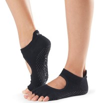 Toesox Women's Ballerina Half Toe Grip Non-Slip