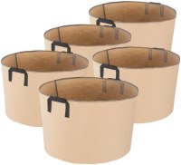 iPower 5-Pack 20-Gallon Grow Bags