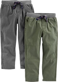 Simple Joys by Carter's Toddler Boys' Pull On Pant, Pack of 2