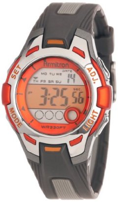 Armitron Sport Women's Digital Chronograph Resin Strap Watch