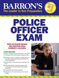 Barron's Educational Series Barron's Police Officer Exam, 10th Edition