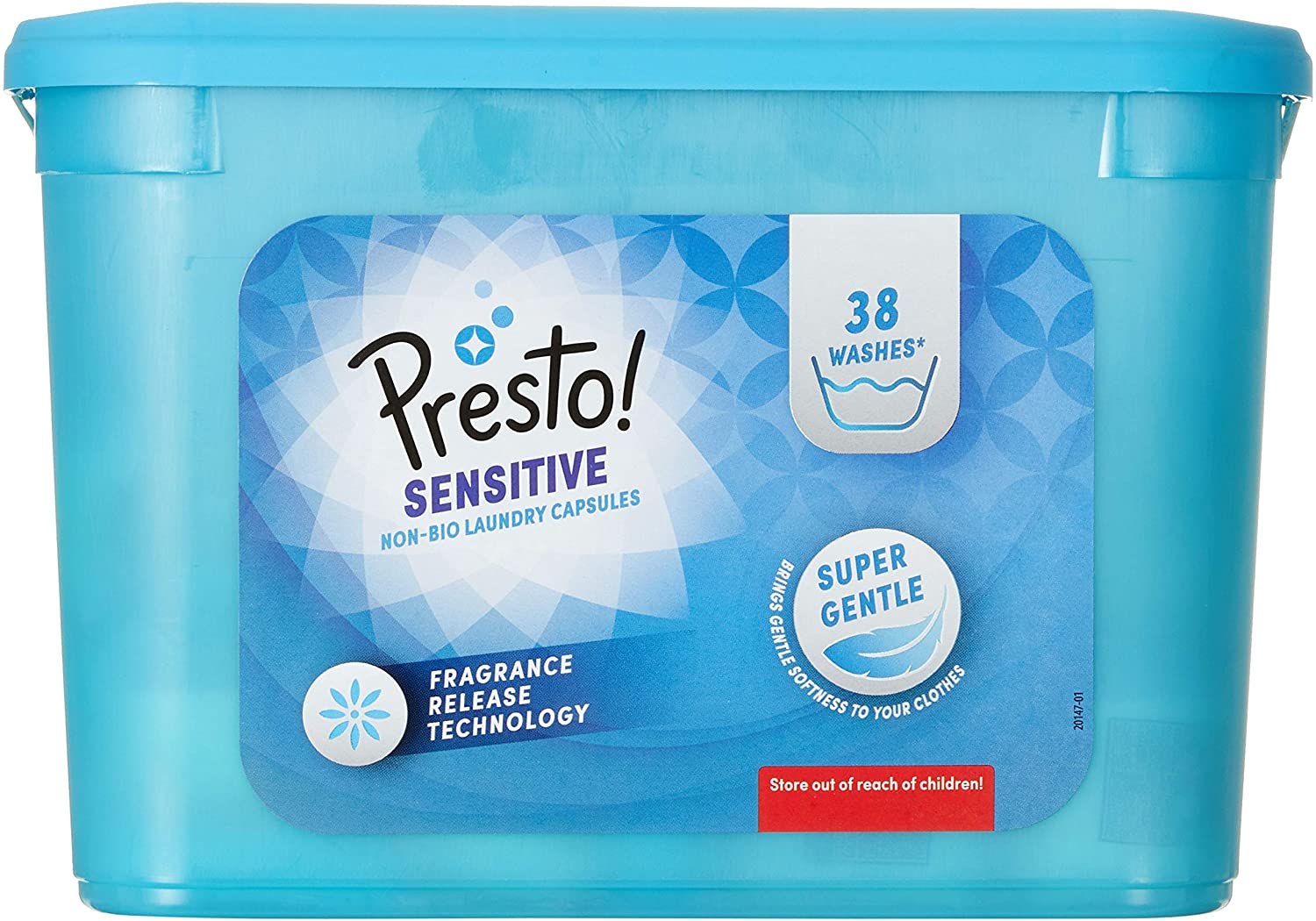 Presto! Non-Bio Sensitive Laundry Capsules