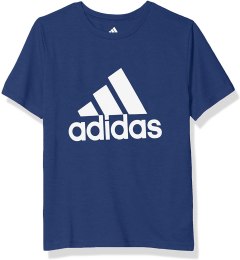 Adidas Boys' Short Sleeve Aeroready Performance Logo T-Shirt