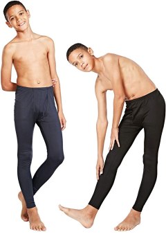 DEVOPS 2 Pack Youth & Boys Thermal Pants