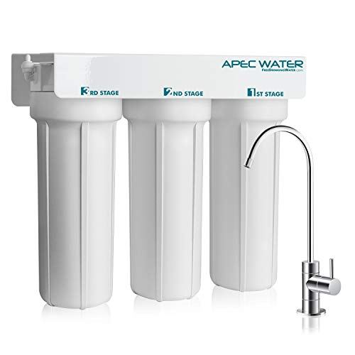 APEC Water Systems Three-Stage Under-Sink Water Filter System