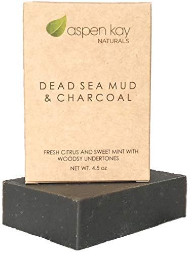 Aspen Kay Dead Sea Mud and Charcoal Soap Bar