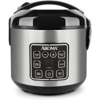 Aroma Housewares ARC-914SBD 8-Cup (Cooked) Digital Cool-Touch Rice Cooker and Food Steamer