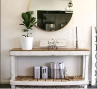 Dovecove Josh 60'-Inch Solid Wood Console Table