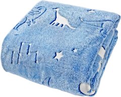 Jelement Glow in the Dark Kids' Throw Blanket