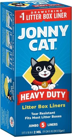 Jonny Cat Heavy Duty Jumbo Litter Box Liners