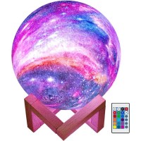 Brightworld Galaxy Moon Lamp