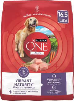 Purina ONE Plus Vibrant Maturity Senior Dry Dog Food