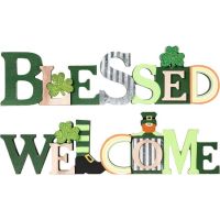 DECSPAS St. Patricks Day Decoration Sign