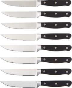 Amazon Basics 8-Piece Kitchen Steak Knife Set