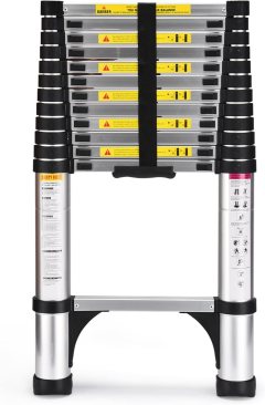 SocTone 12.5-Foot Telescoping Ladder