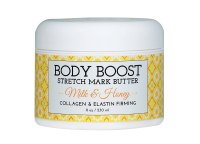 basq Body Boost Stretch Mark Butter in Milk and Honey