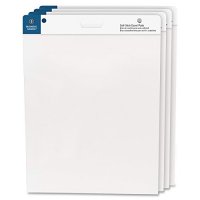 Business Source 25"x30" Self-Stick Easel Pads
