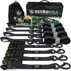 Rhino USA Ratchet Tie-Down Straps