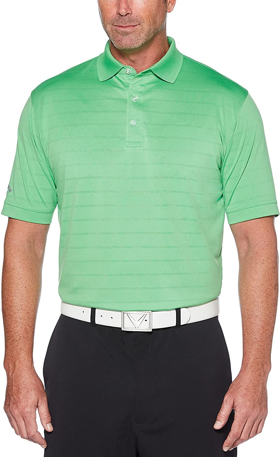 Callaway Men&#039;s Short Sleeve Opti-Dri Golf Polo