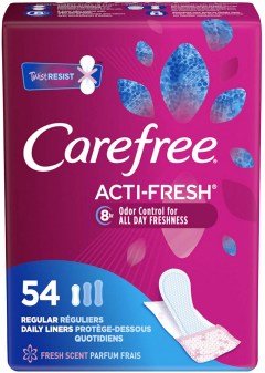 Carefree Acti-Fresh Regular Liners