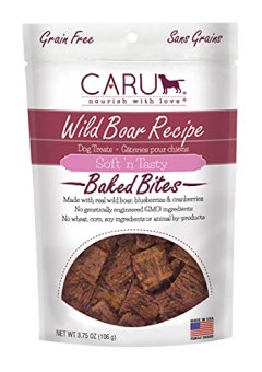 Caru Soft 'n Tasty Baked Bites, Wild Boar Recipe